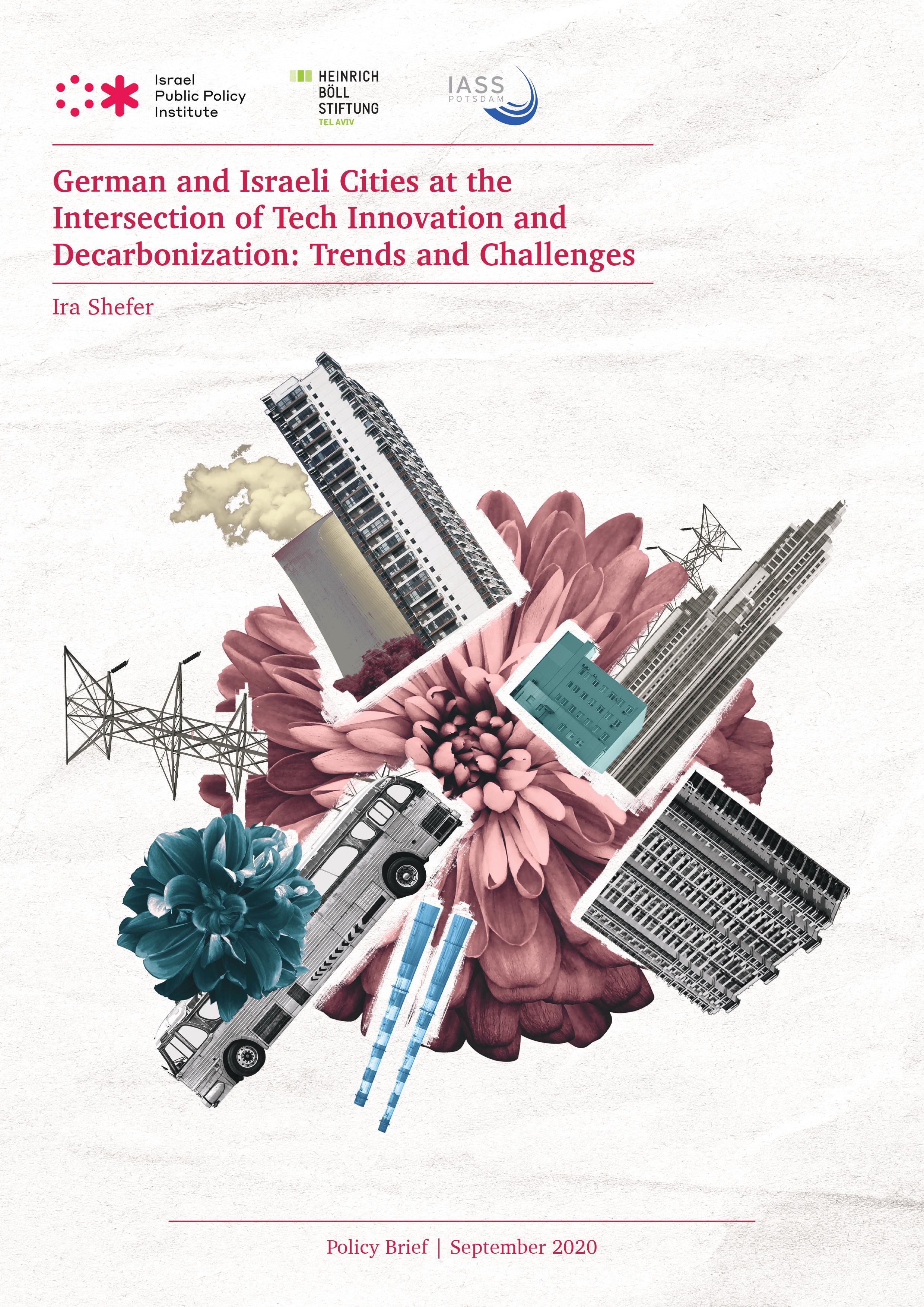 Cover Page German and Israeli Cities at the Intersection of Tech Innovation and Decarbonization